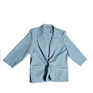 Women's Alfred Dunner Padded Blazer Jacket Size 16‎